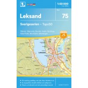 75 Leksand Sverigeserien 1:50 000